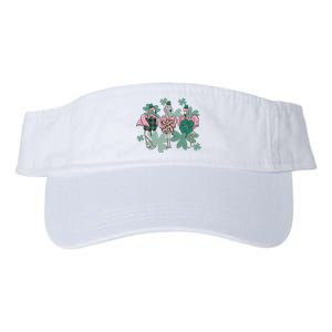 St Patrick's Day Flamingo Valucap Bio-Washed Visor