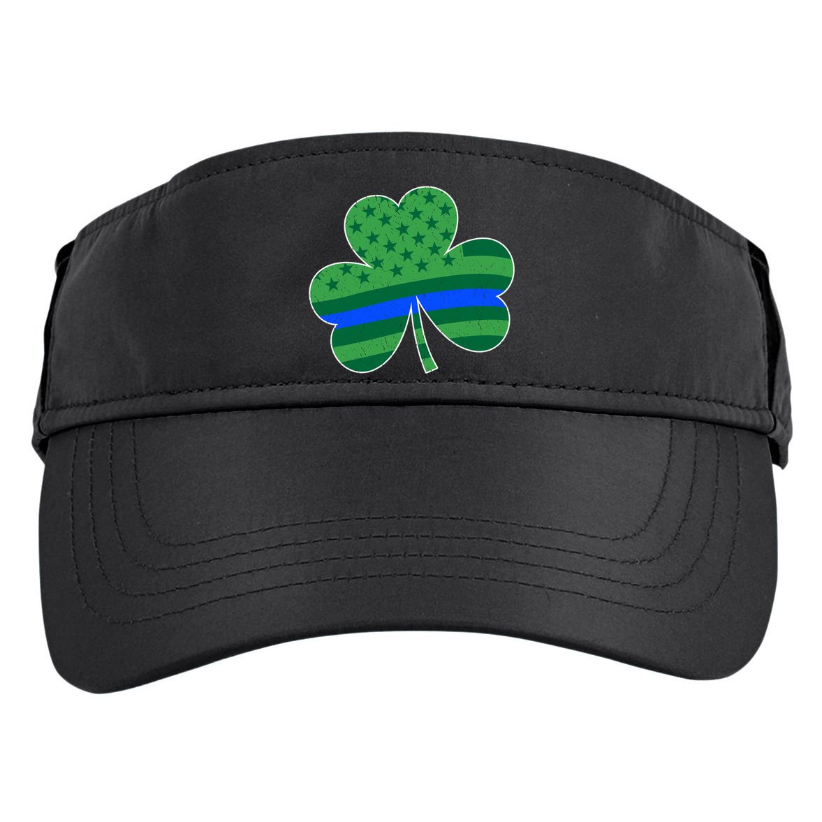 St Patricks Day Shamrock Irish American Police Officer Cop Meaningful Gift Adult Drive Performance Visor