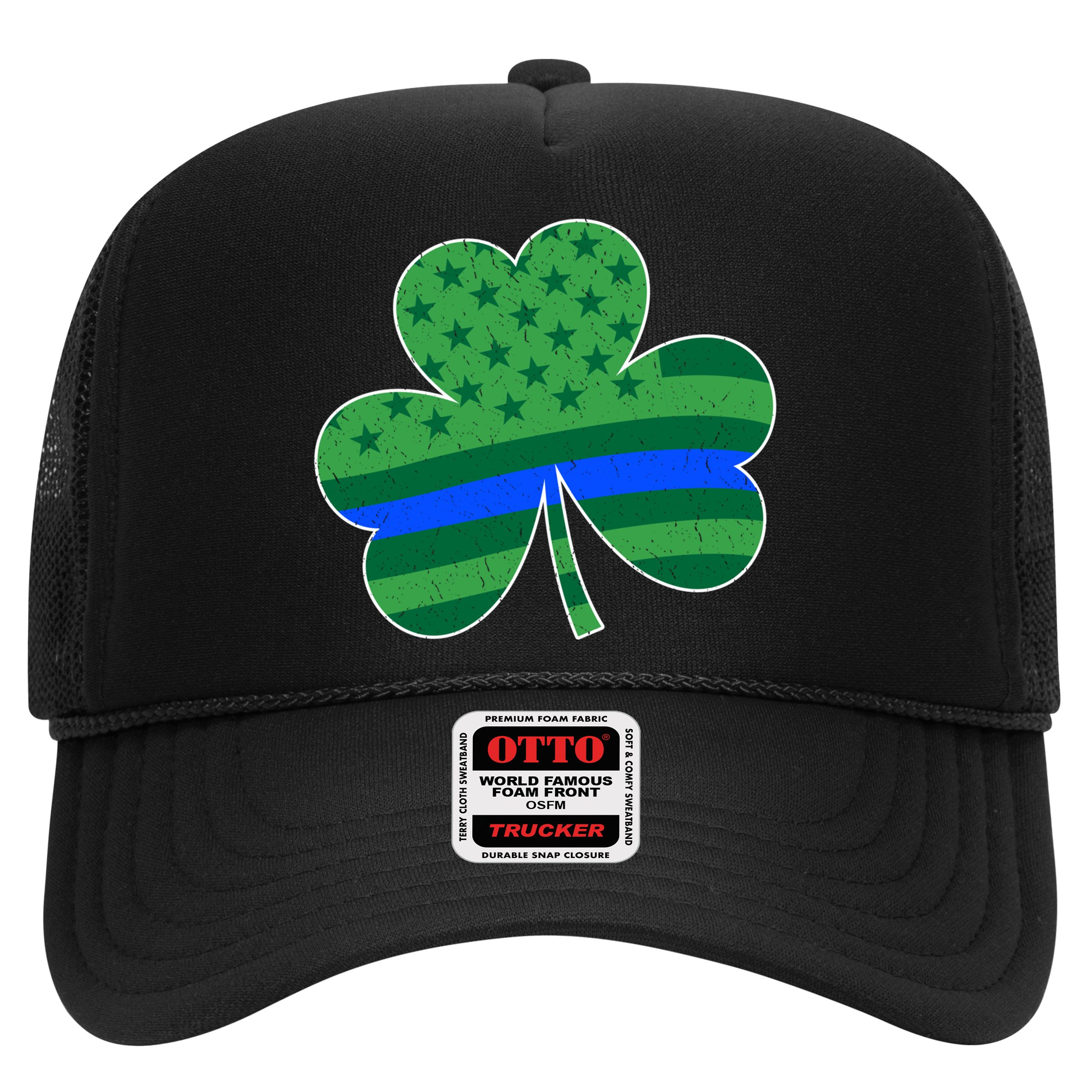 St Patricks Day Shamrock Irish American Police Officer Cop Meaningful Gift Hat