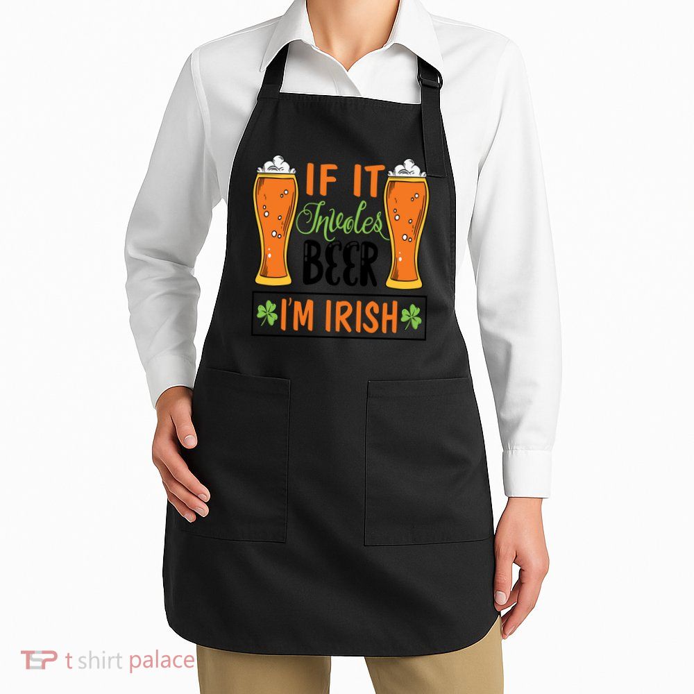St Patricks Day Drinking Apron