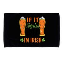 St Patricks Day Drinking Microfiber Hand Towel