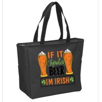 St Patricks Day Drinking Zip Tote Bag