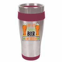 St Patricks Day Drinking 16oz Travel Tumbler