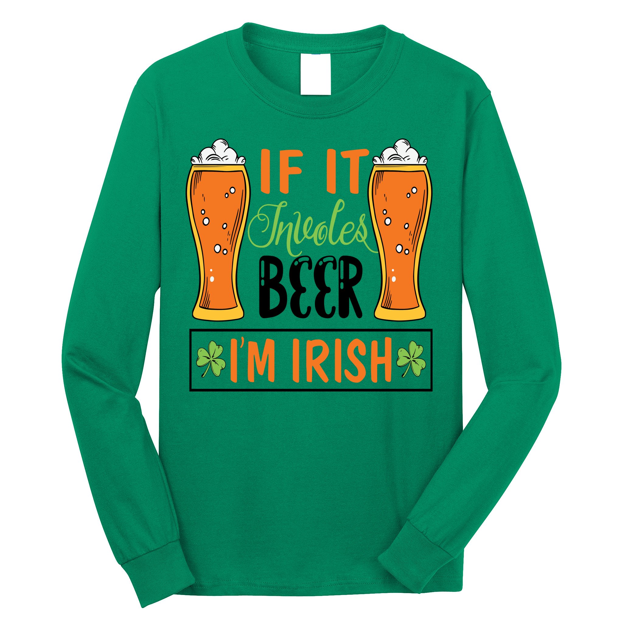 St Patricks Day Drinking Long Sleeve Shirt