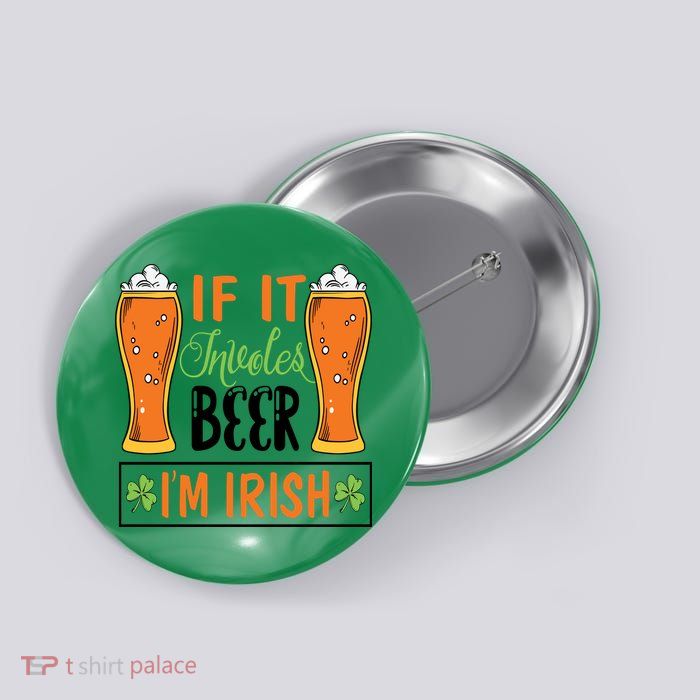 St Patricks Day Drinking Button