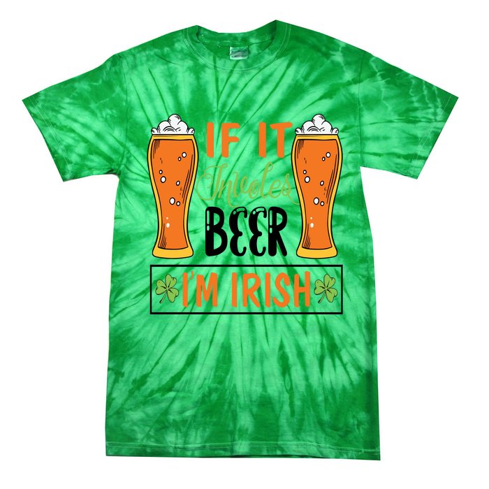 St Patricks Day Drinking Tie-Dye T-Shirt