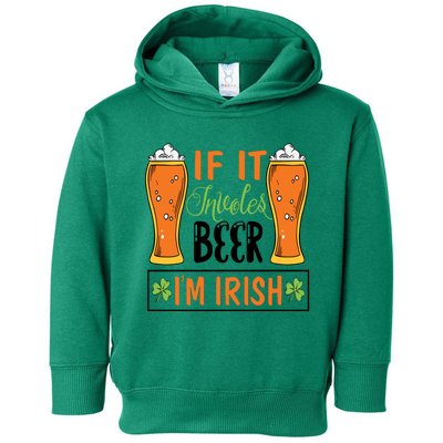 St Patricks Day Drinking Toddler Hoodie