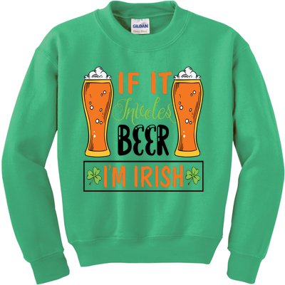 St Patricks Day Drinking Kids Sweatshirt