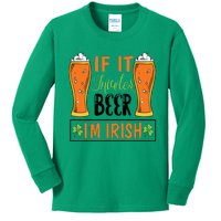 St Patricks Day Drinking Kids Long Sleeve Shirt