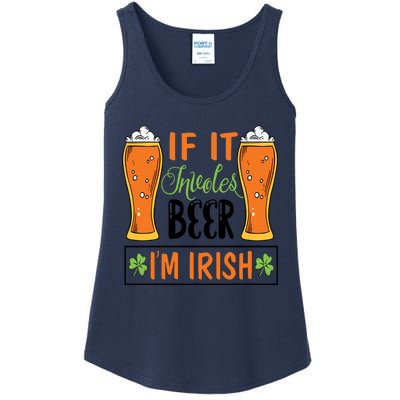 St Patricks Day Drinking Ladies Essential Tank