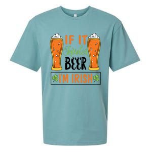 St Patricks Day Drinking Sueded Cloud Jersey T-Shirt