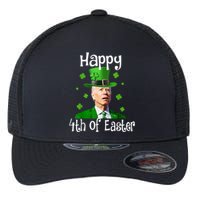 St Patricks Day Funny Happy 4th Of Easter Anti Joe Biden Flexfit Unipanel Trucker Cap