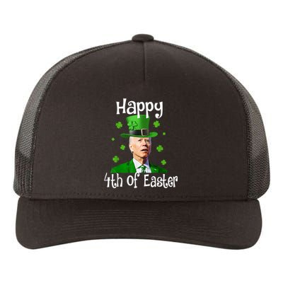 St Patricks Day Funny Happy 4th Of Easter Anti Joe Biden Yupoong Adult 5-Panel Trucker Hat