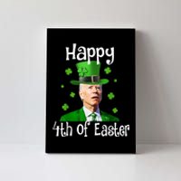 St Patricks Day Funny Happy 4th Of Easter Anti Joe Biden Canvas