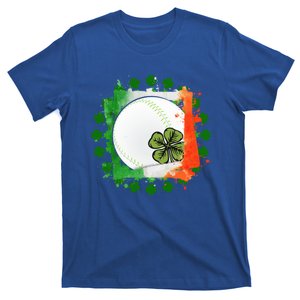 St Patricks Day Shamrock Irish Leprechaun Baseball Gift T-Shirt