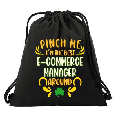 St Patricks Day Shamrock St Paddys Day Ireland Irish Drawstring Bag