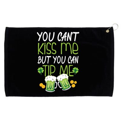 St Patricks Day Gift Funny Bartender Waiter Waitress Server Meaningful Gift Grommeted Golf Towel