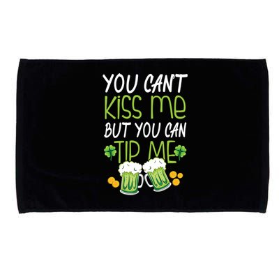 St Patricks Day Gift Funny Bartender Waiter Waitress Server Meaningful Gift Microfiber Hand Towel