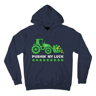 St Patricks Day Pushing My Luck Monster Truck Tall Hoodie