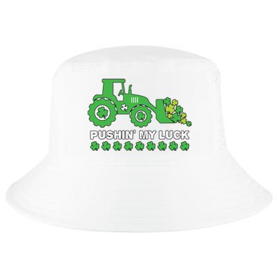 St Patricks Day Pushing My Luck Monster Truck Cool Comfort Performance Bucket Hat