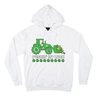 St Patricks Day Pushing My Luck Monster Truck Hoodie