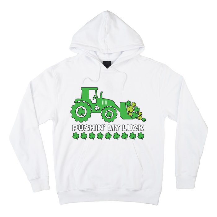 St Patricks Day Pushing My Luck Monster Truck Hoodie