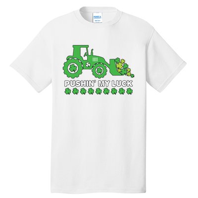 St Patricks Day Pushing My Luck Monster Truck Tall T-Shirt