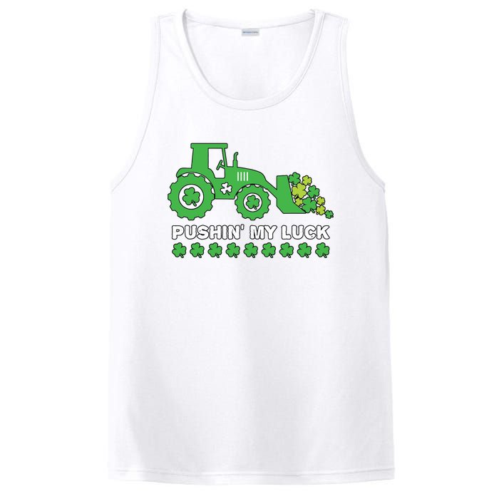 St Patricks Day Pushing My Luck Monster Truck PosiCharge Competitor Tank