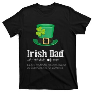 St Patrick's Day Shamrock Dad Irish Saint Paddy's T-Shirt