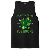 St Patrick's Day Drink Fight Pub Boxing Lucky Clover Lover Gift Idea PosiCharge Competitor Tank