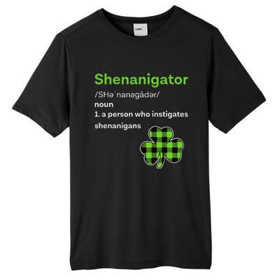 Saint Patrick's Day Gifts Shenanigator Funny Shenanigans Tall Fusion ChromaSoft Performance T-Shirt