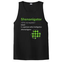 Saint Patrick's Day Gifts Shenanigator Funny Shenanigans PosiCharge Competitor Tank