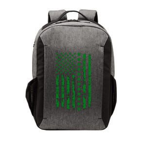 St Patricks Day Lucky Funny Usa Flag Gift Vector Backpack