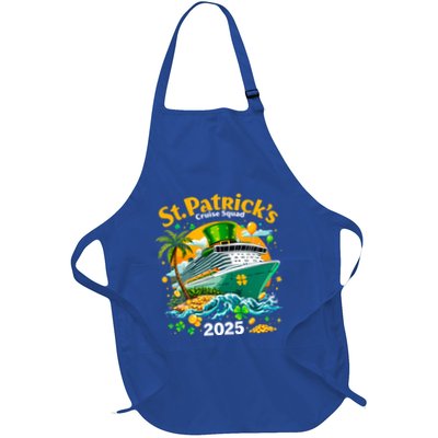 St PatrickS Day Cruise Squad 2025 Funny Family Matching Meaningful Gift Full-Length Apron With Pockets