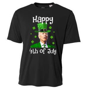 St Patricks Day Funny Happy 4th Of July Anti Joe Biden Cooling Performance Crew T-Shirt