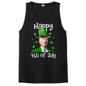 St Patricks Day Funny Happy 4th Of July Anti Joe Biden PosiCharge Competitor Tank