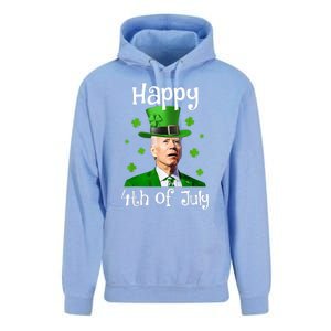 St Patricks Day Funny Happy 4th Of July Anti Joe Biden Unisex Surf Hoodie