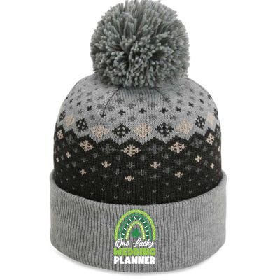 St Patricks Day One Lucky Wedding Planner Gift The Baniff Cuffed Pom Beanie