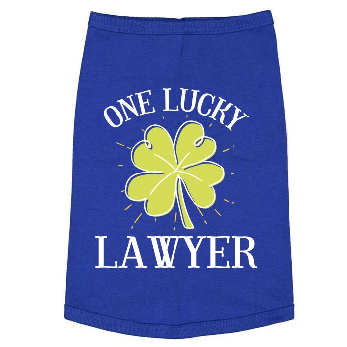 St Patricks Day Gift Lucky Lawyer Gift Great Gift Doggie Tank