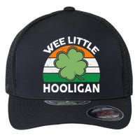 St Patricks Day Wee Little Hooligan Funny Flexfit Unipanel Trucker Cap