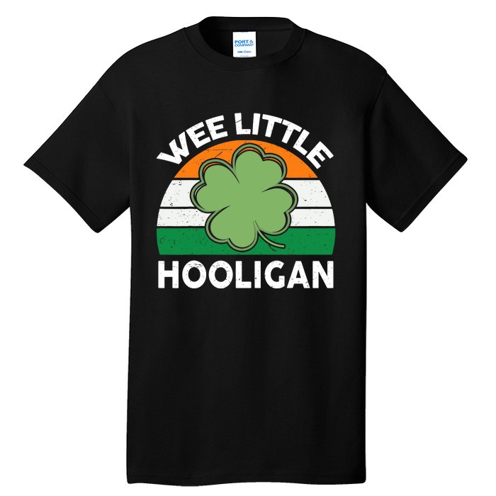 St Patricks Day Wee Little Hooligan Funny Tall T-Shirt