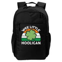 St Patricks Day Wee Little Hooligan Funny Daily Commute Backpack