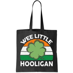 St Patricks Day Wee Little Hooligan Funny Tote Bag