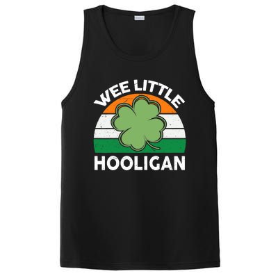 St Patricks Day Wee Little Hooligan Funny PosiCharge Competitor Tank