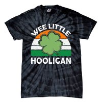 St Patricks Day Wee Little Hooligan Funny Tie-Dye T-Shirt