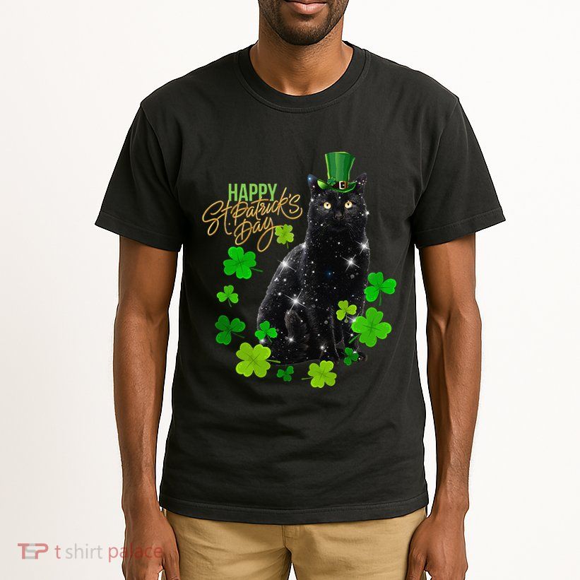 St Patrick's Day Irish Saint Patrick's Shamrock Sitting Cat2 Tall T-Shirt