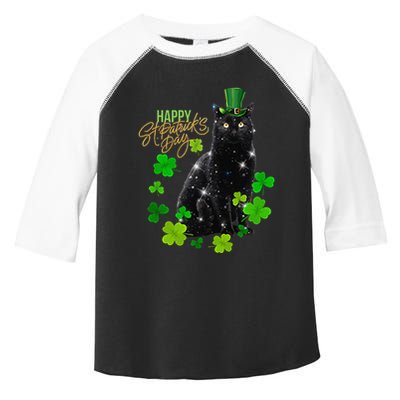 St Patrick's Day Irish Saint Patrick's Shamrock Sitting Cat2 Toddler Fine Jersey T-Shirt