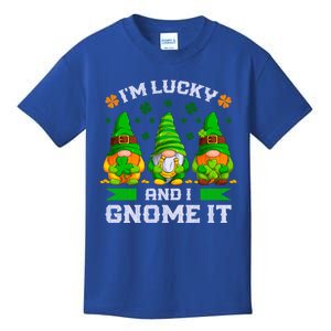 St Patrick's Day Irish Gnomes Funny Saying Gift Kids T-Shirt