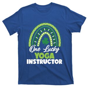 St Patricks Day One Lucky Yoga Instructor Meaningful Gift T-Shirt