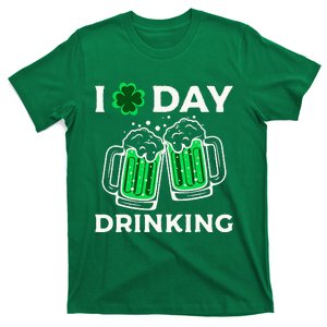 St Patricks Day I Love Day Drinking Funny Gifts Beer Lover T-Shirt